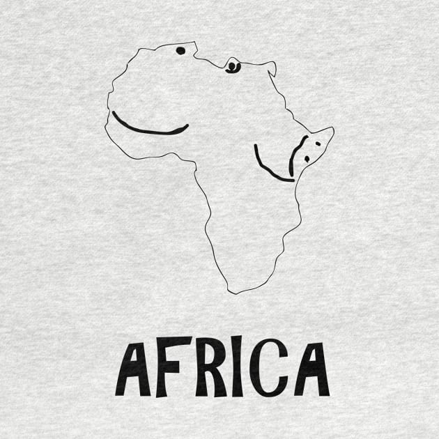 A funny map of Africa 2 by percivalrussell